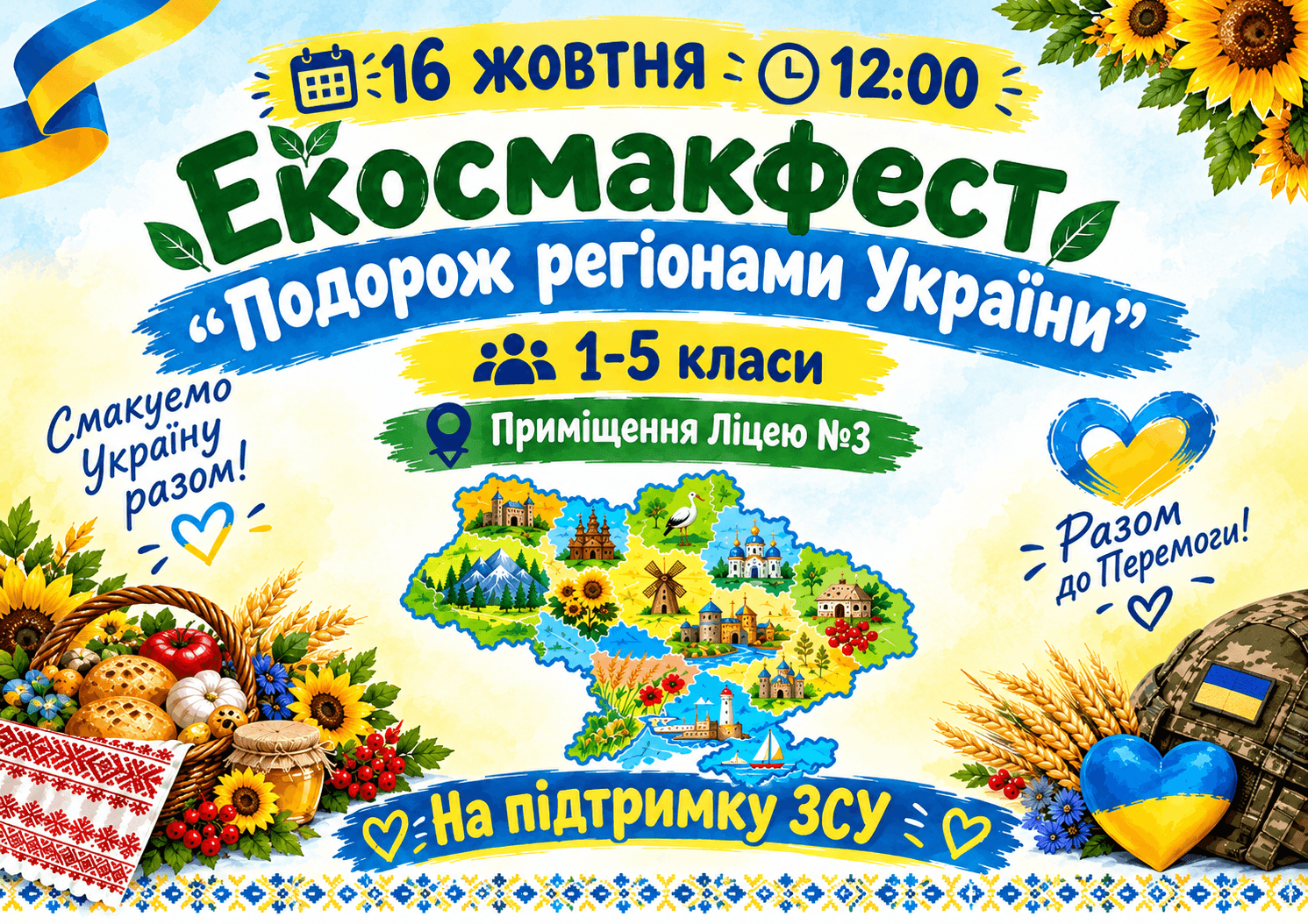 Екосмакфест "Подорож регіонами України"