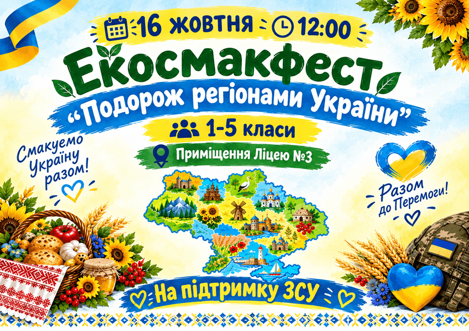 Екосмакфест "Подорож регіонами України"
